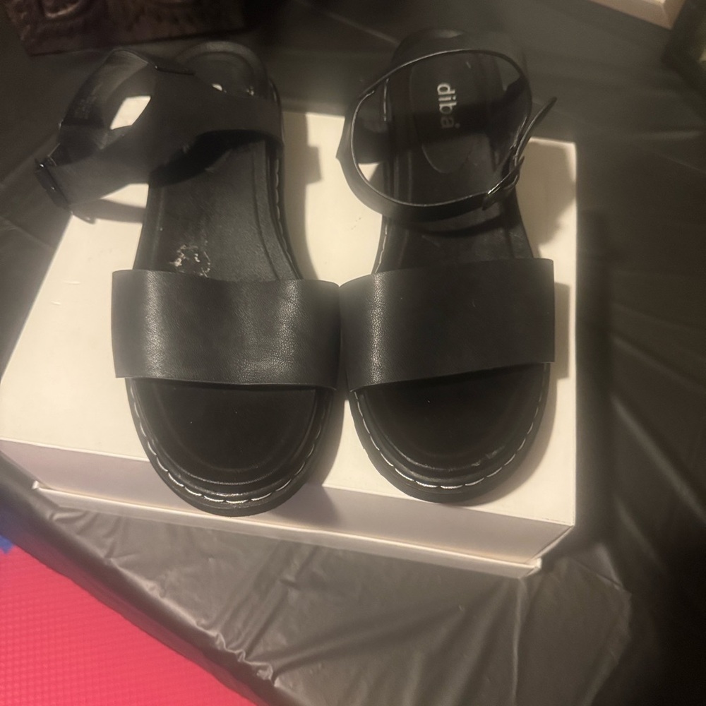 Diba Black Women's Sandals
